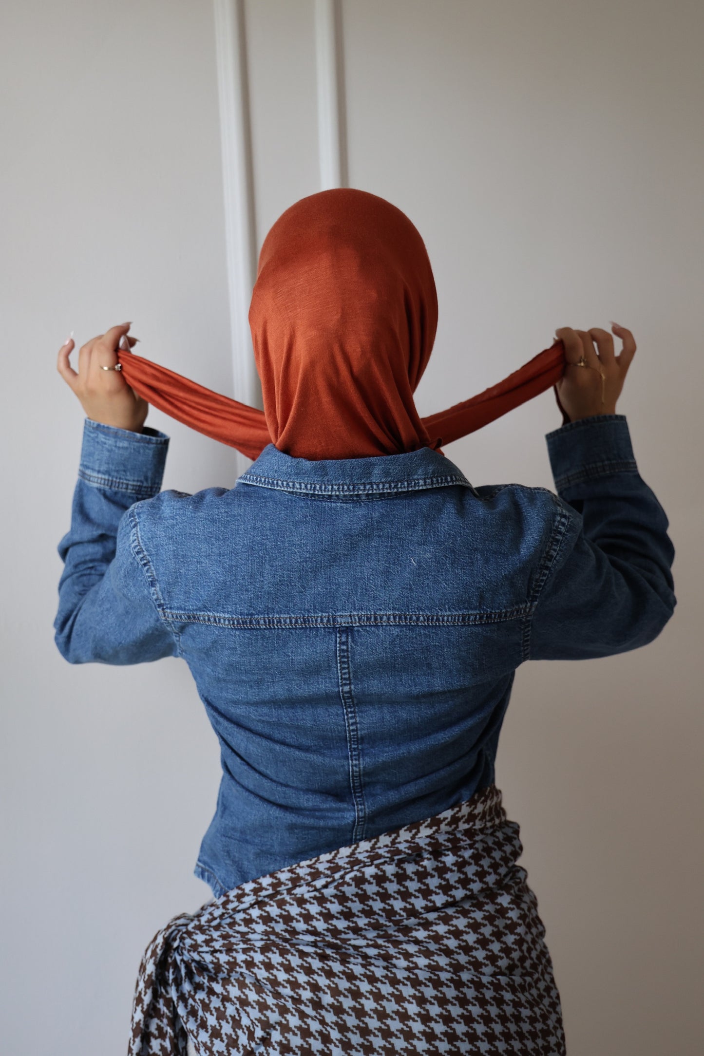 Pumpkin Spice Easy Jersey Hijab