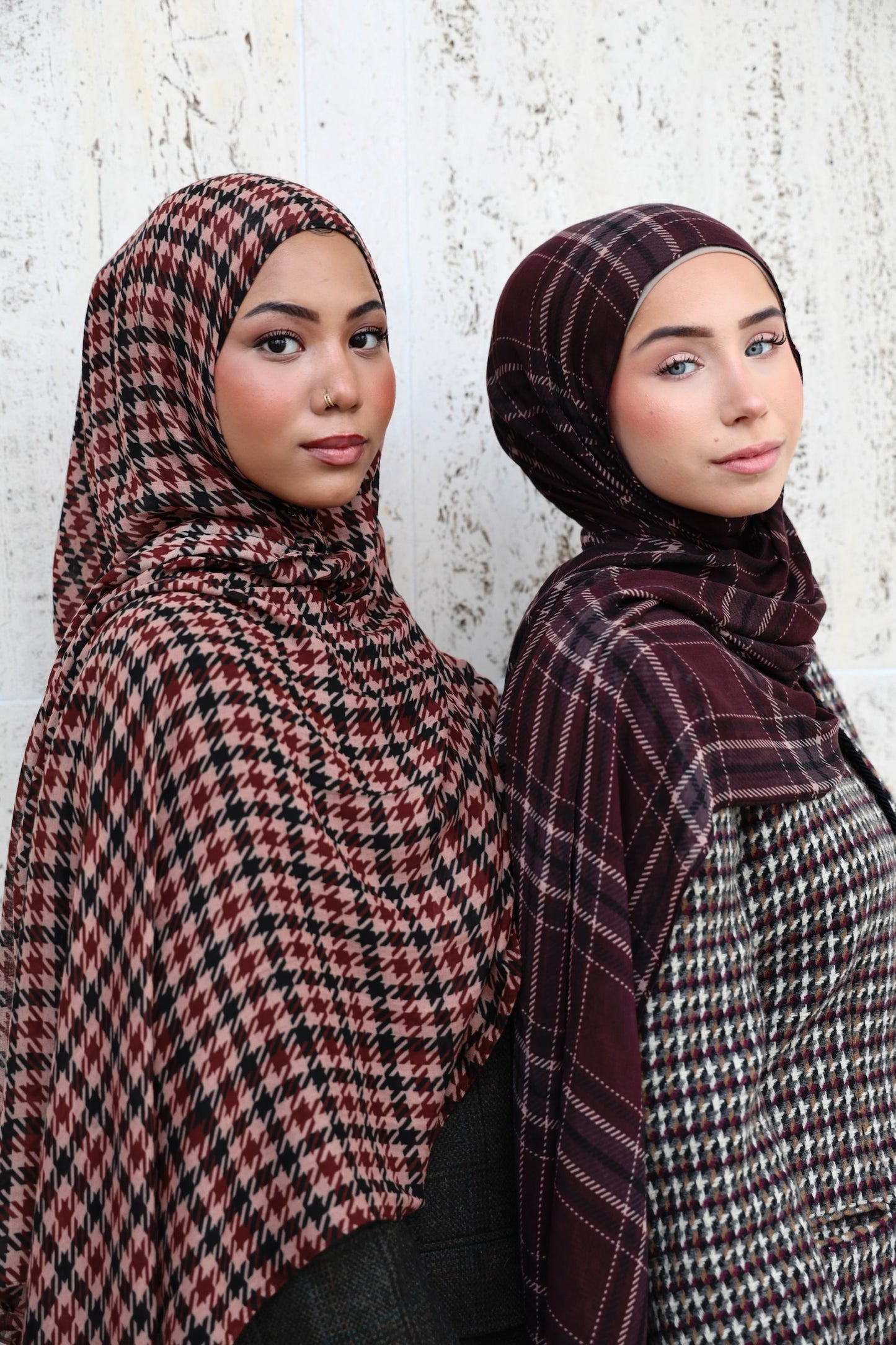 Ginger Plum Modal Hijab