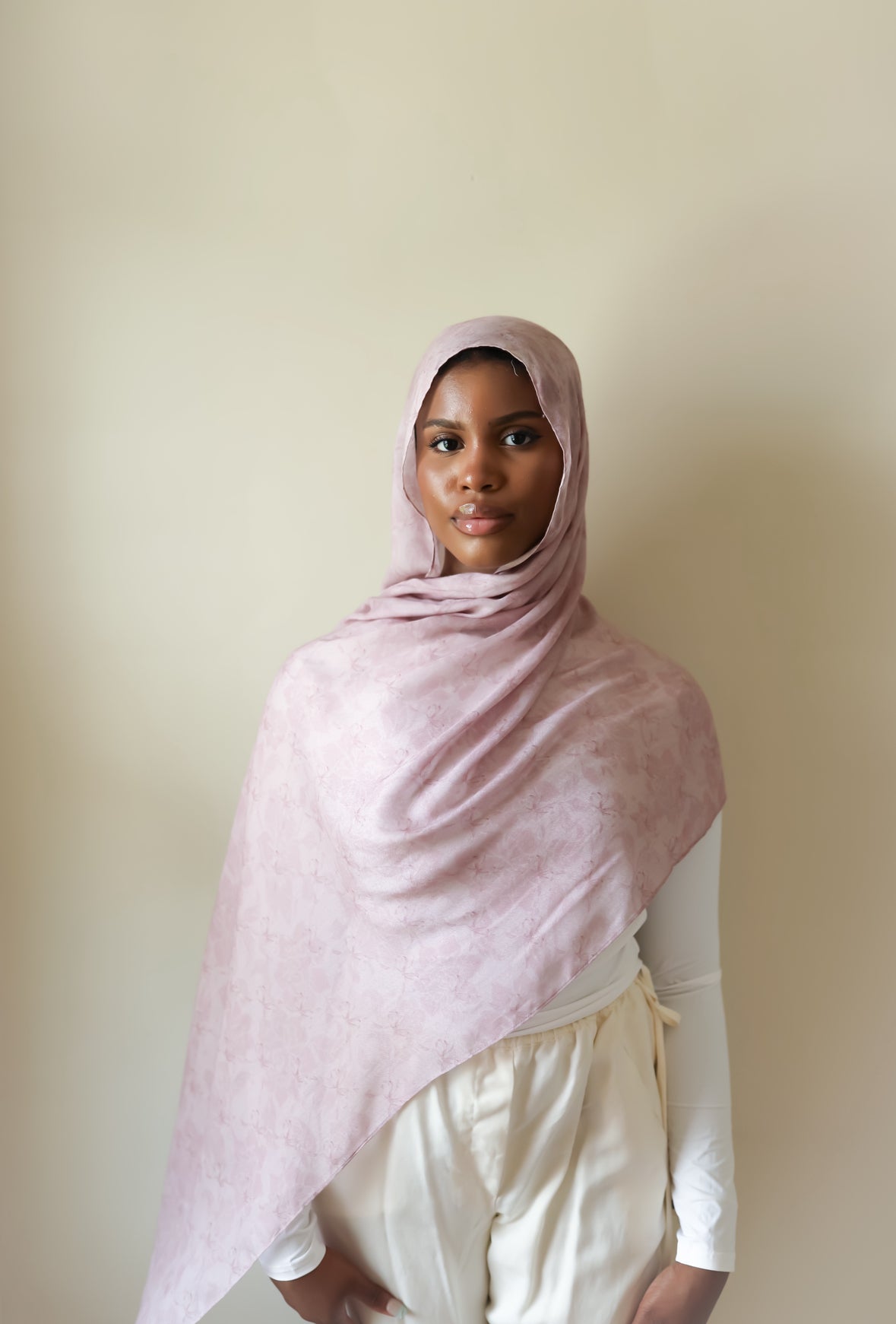 Pink Sea Modal Hijab