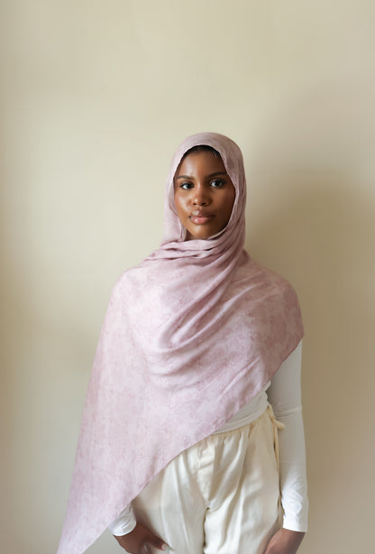 Pink Sea Modal Hijab