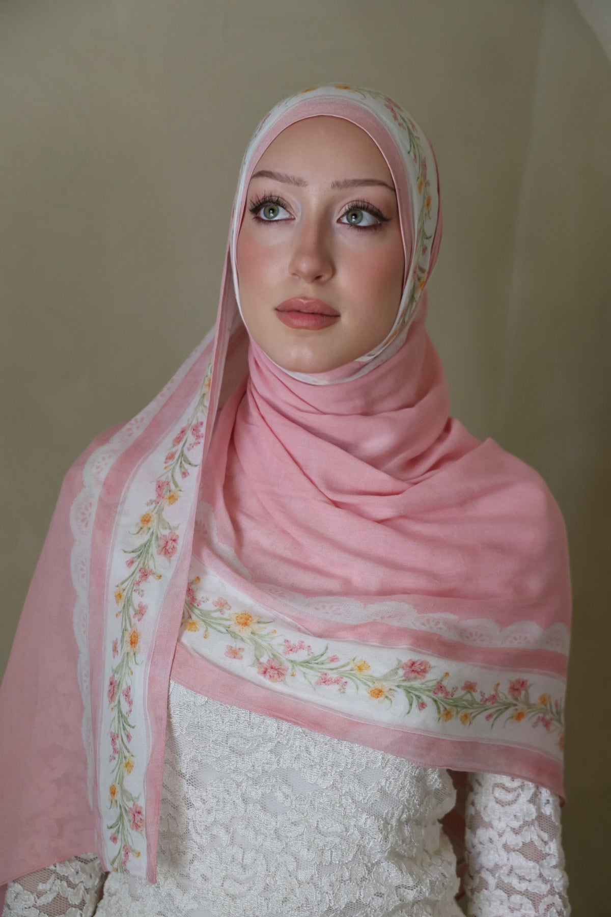 Enchanted Rose Modal Hijab