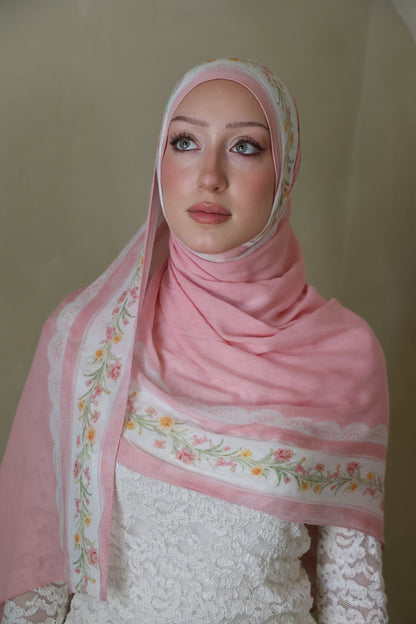 Enchanted Rose Modal Hijab