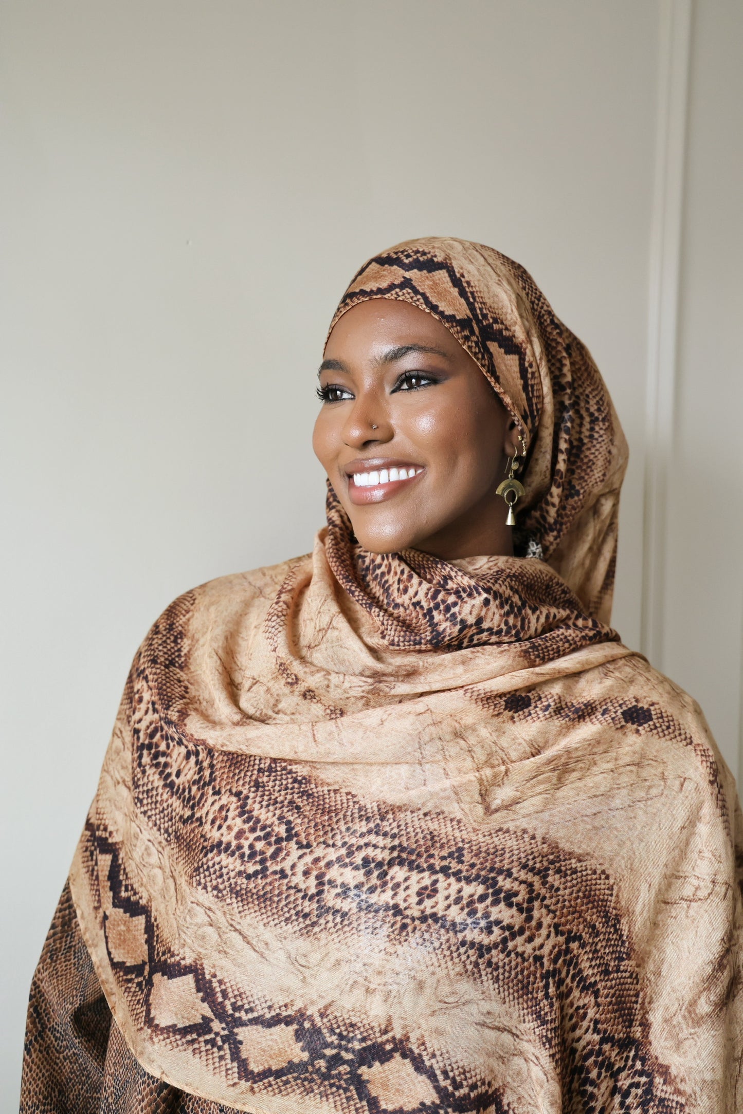 Golden Snake Modal Hijab