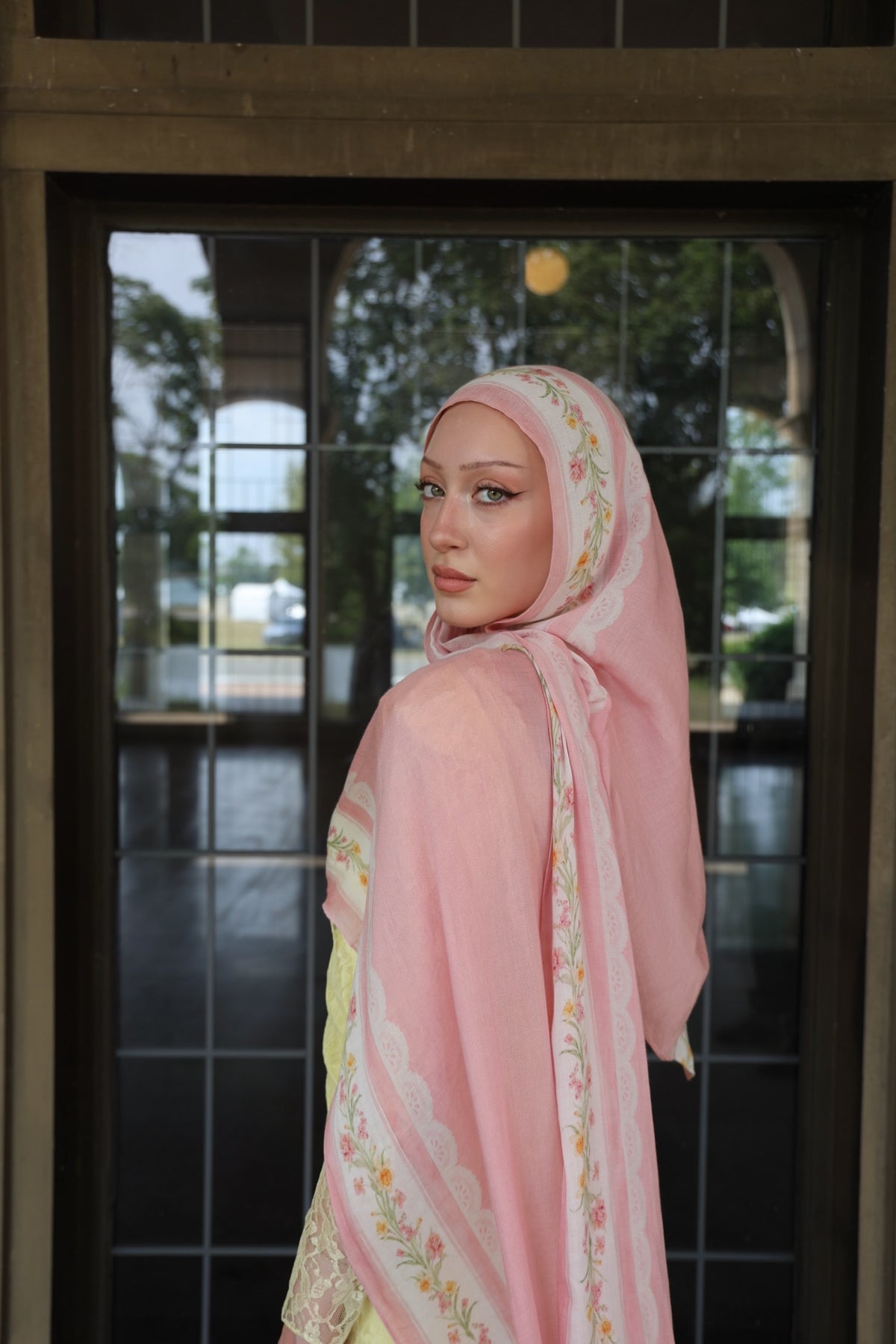 Enchanted Rose Modal Hijab