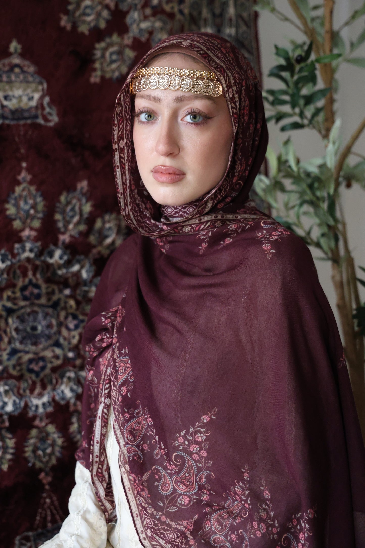 Pomegranate Groves Modal Hijab