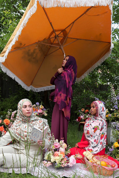Wildflower Bloom Modal Hijab