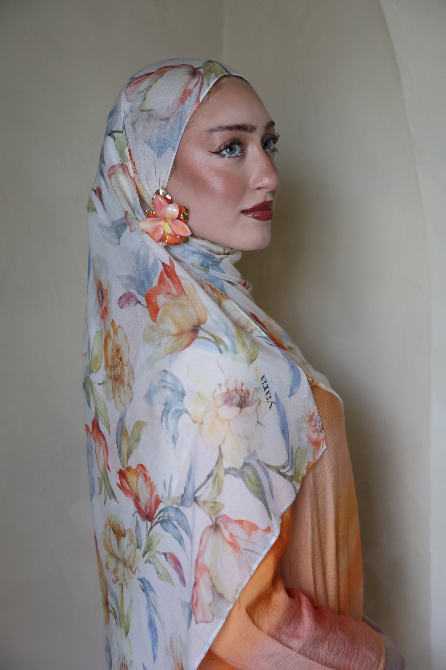 Whimsy Garden Modal Hijab