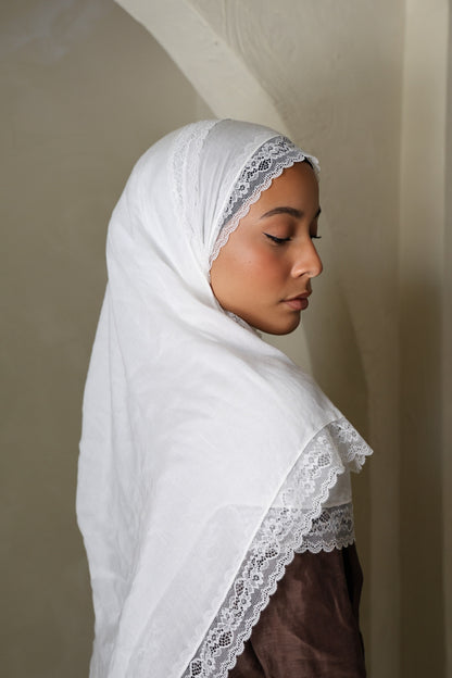 Meringue Lace Modal Hijab