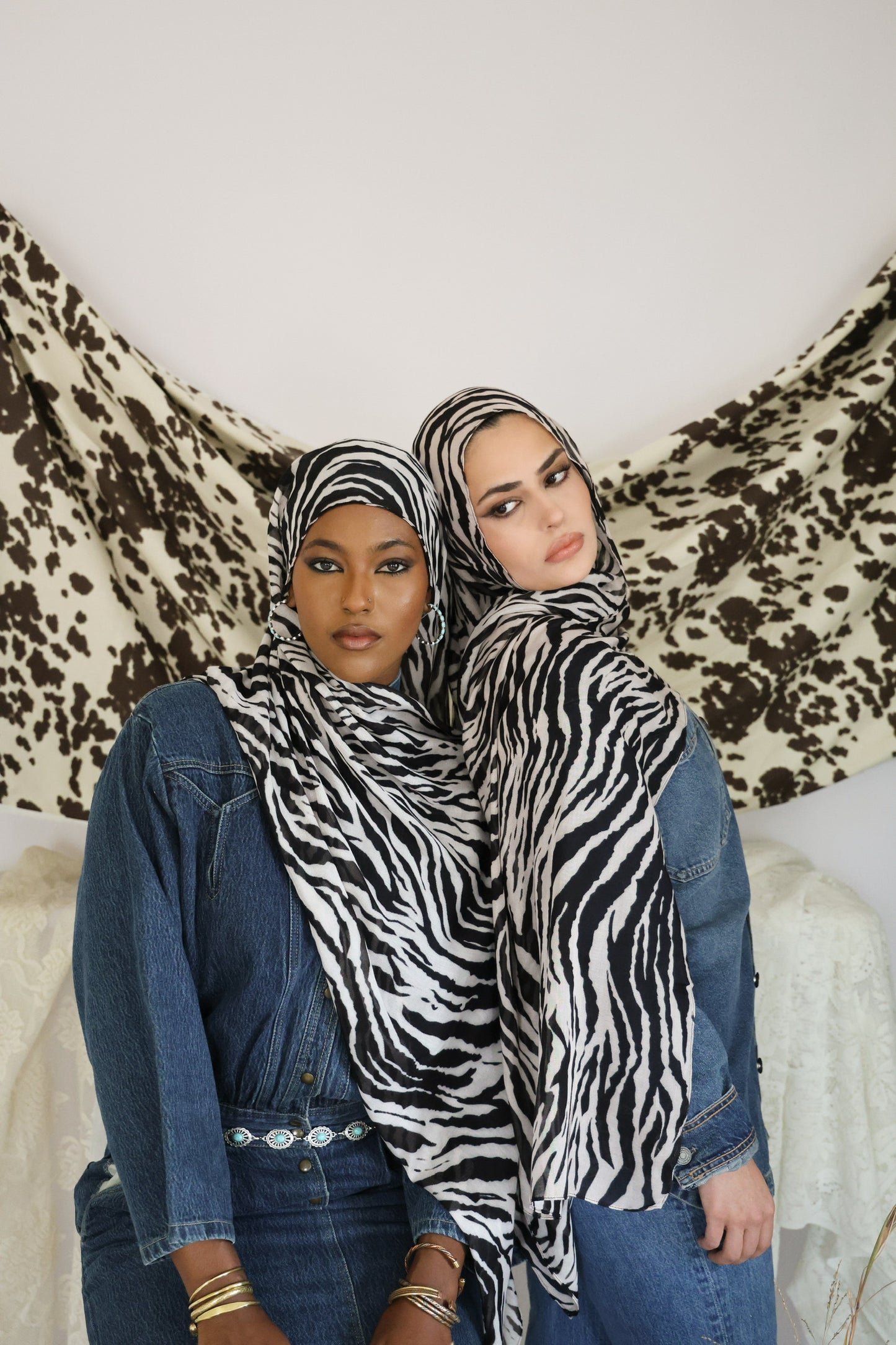 Queen Zebra Modal Hijab