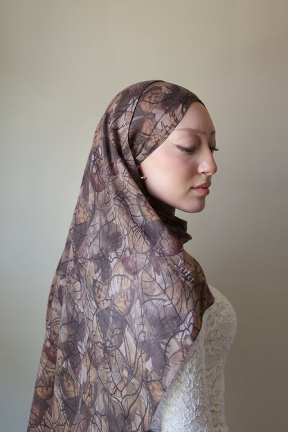 Umber Shadows Modal Hijab