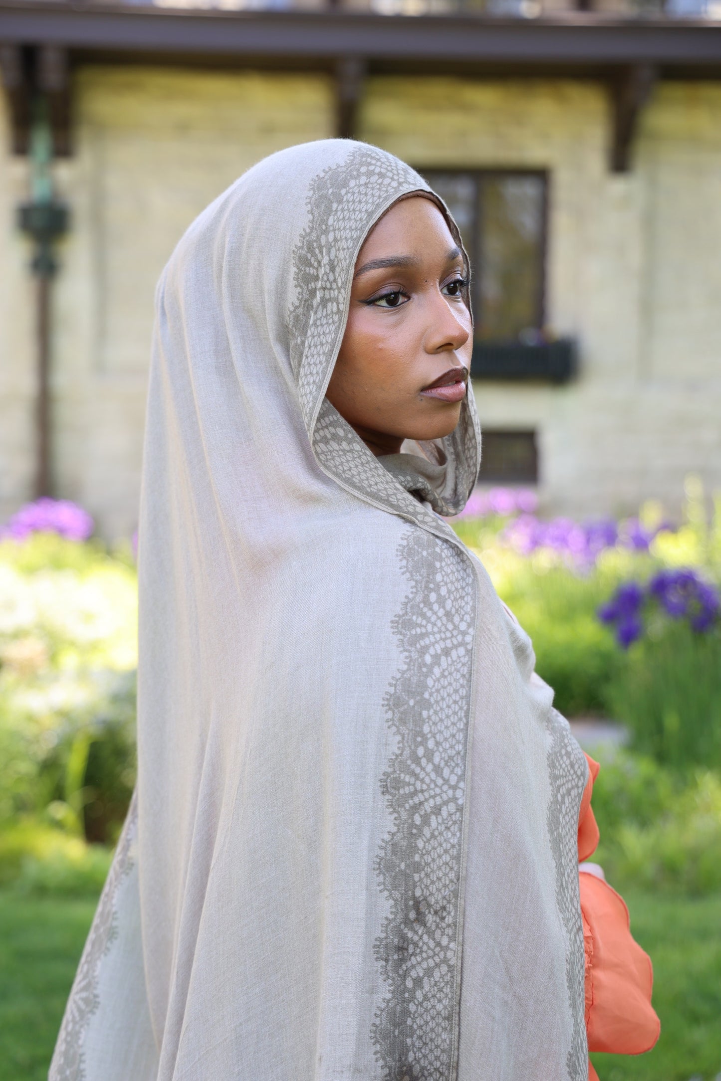 Seafoam Shore Modal Hijab