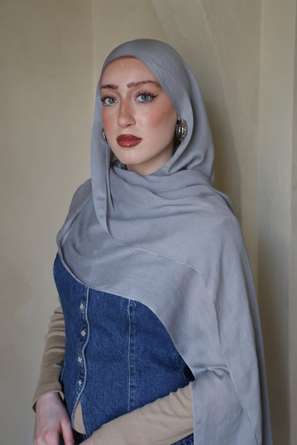 Dusty Blue Modal Hijab