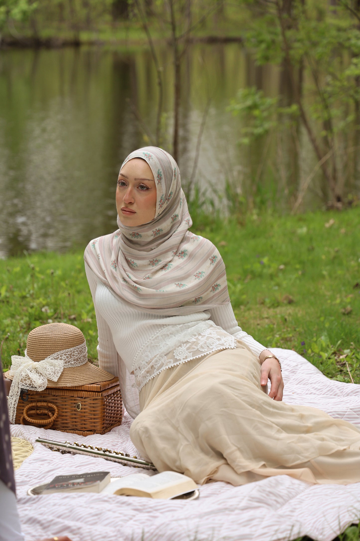 Strawberry Fields Modal Hijab