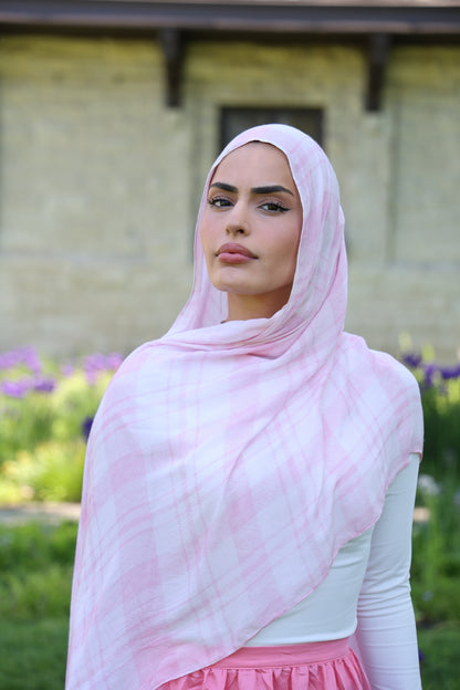 Pink Cabana Modal Hijab