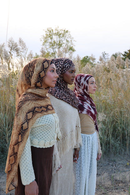 Canyon Leopard Modal Hijab