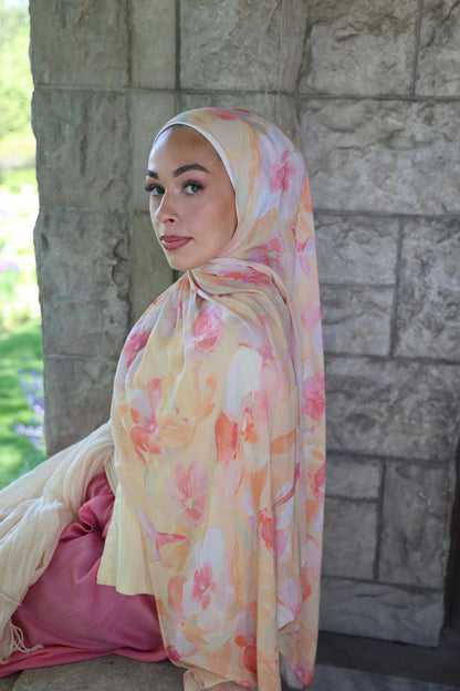Peach Nectar Modal Hijab