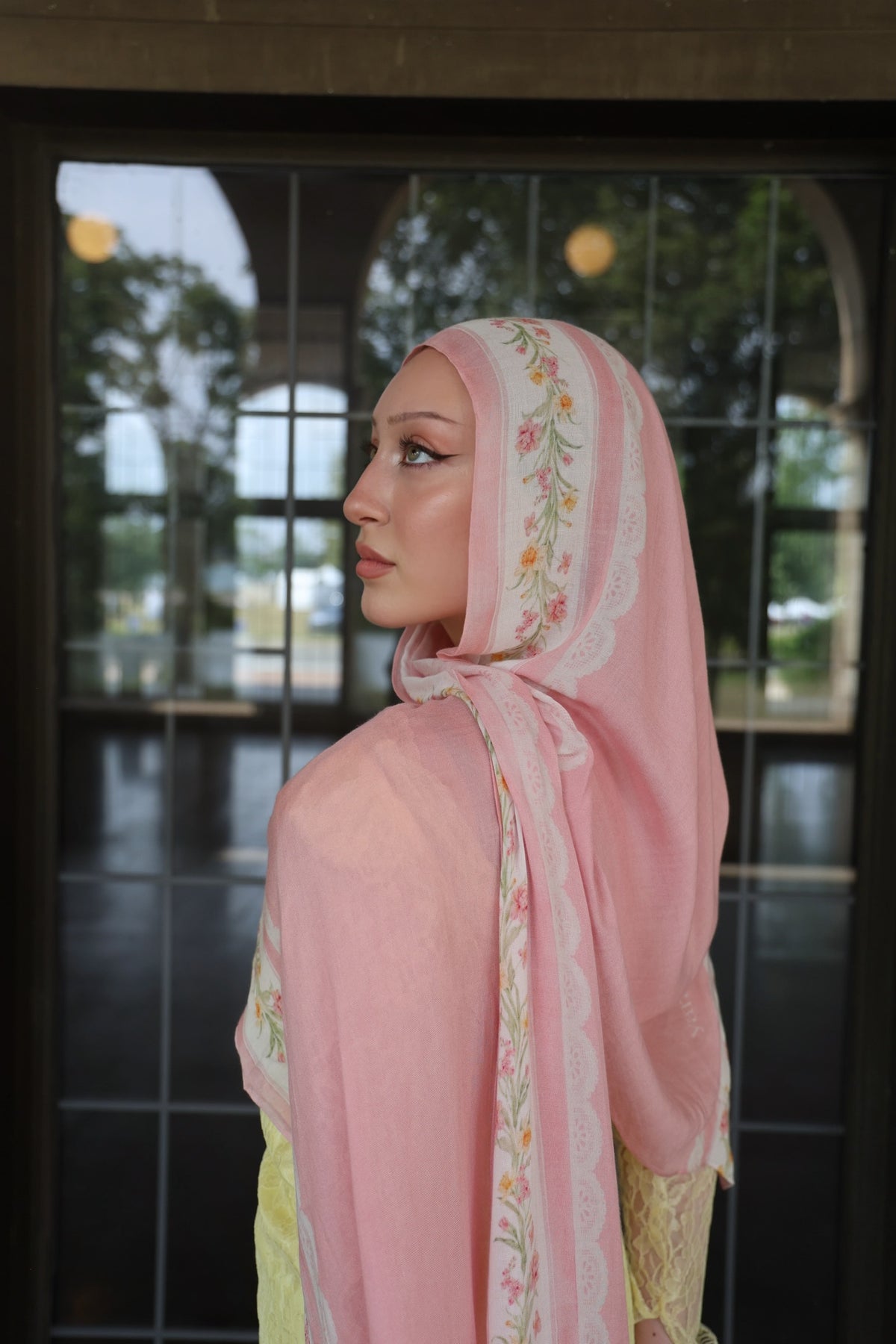 Enchanted Rose Modal Hijab