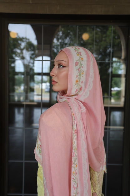 Enchanted Rose Modal Hijab