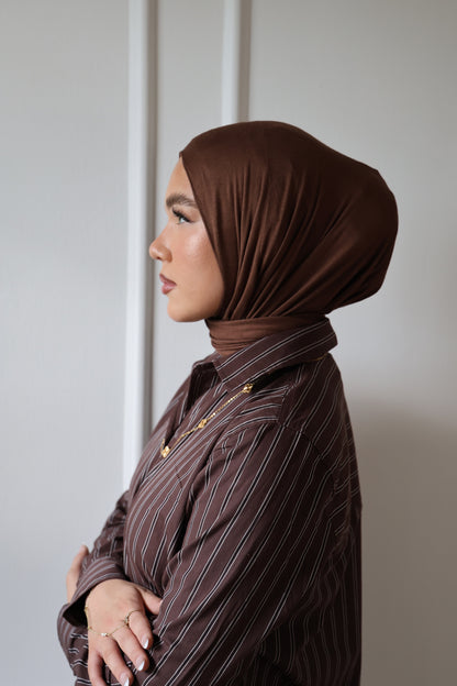 Hot Cocoa Easy Jersey Hijab