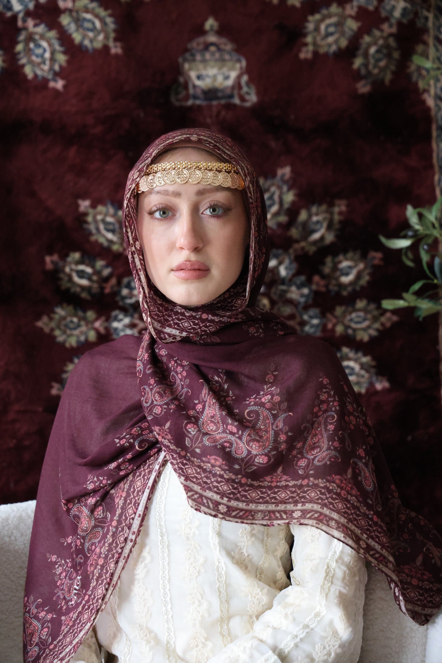 Pomegranate Groves Modal Hijab