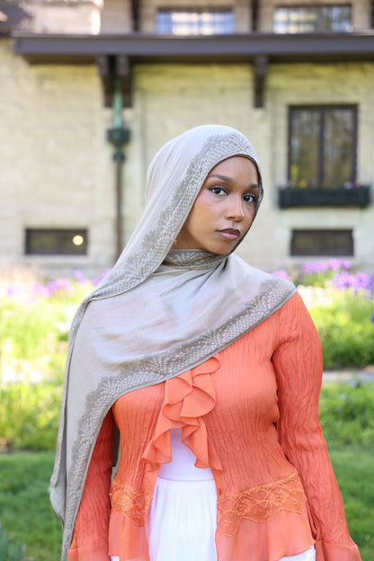 Seafoam Shore Modal Hijab