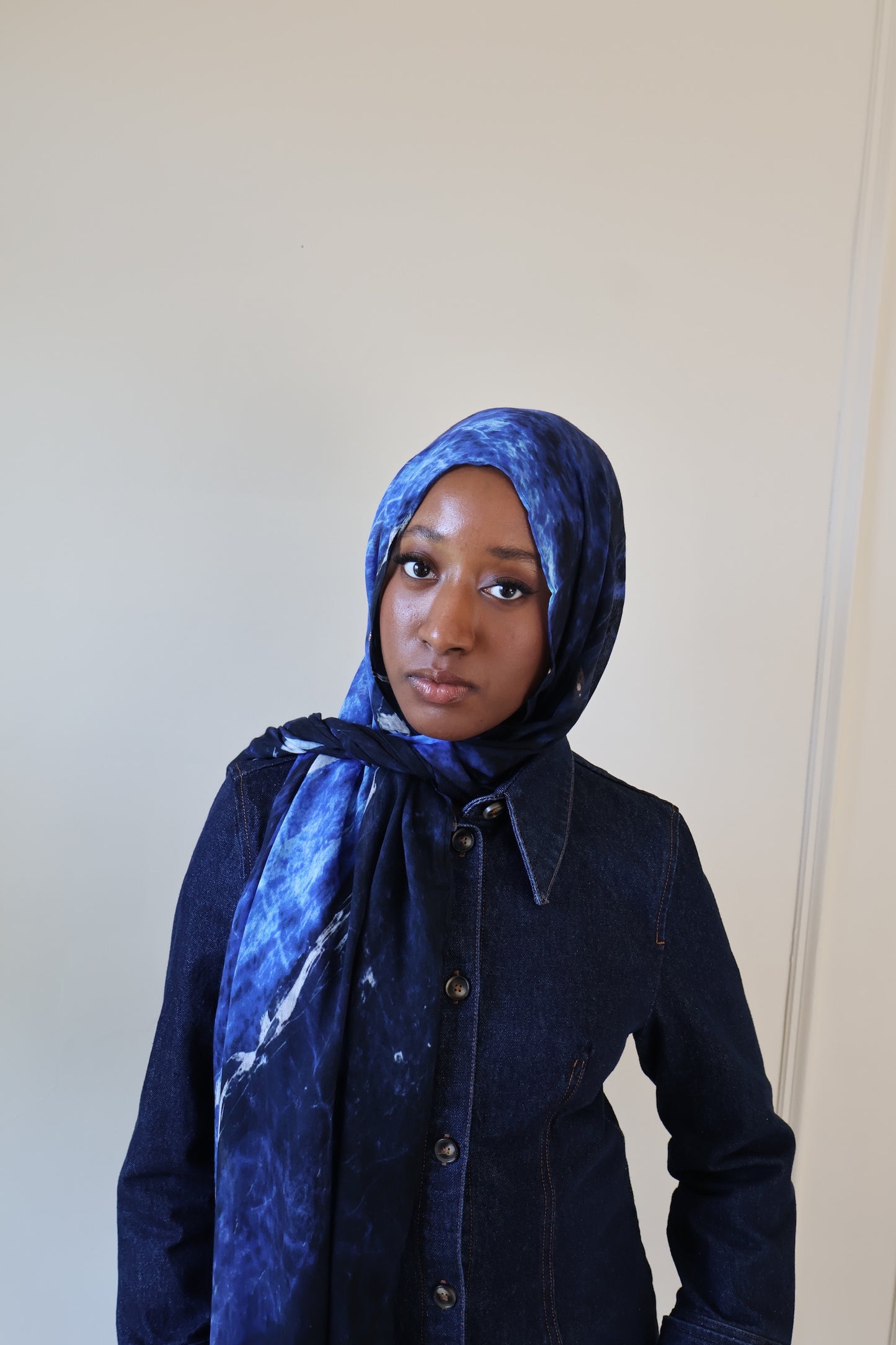 Blue Moon Latte Modal Hijab