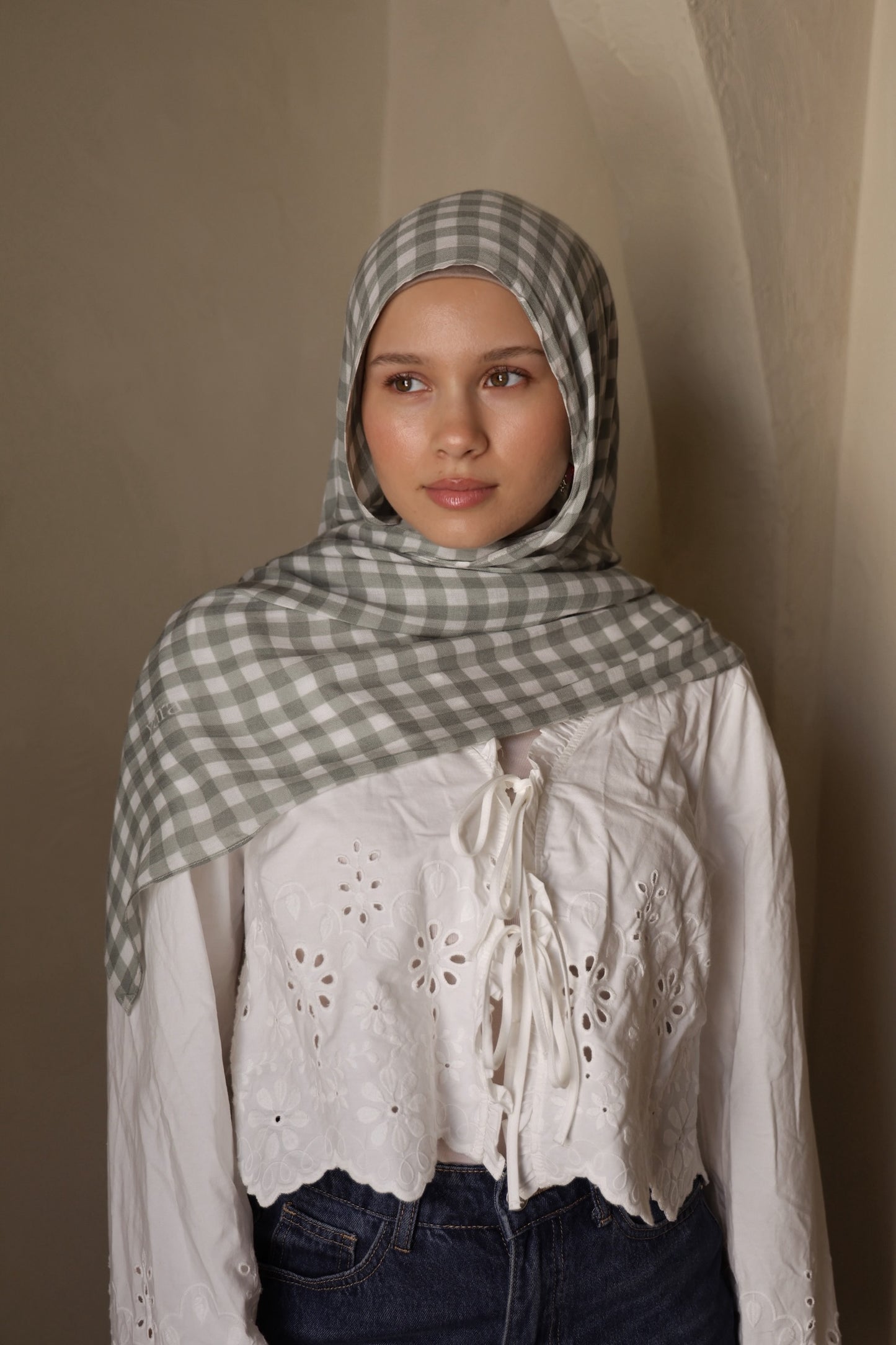 Heathered Sage Modal Hijab