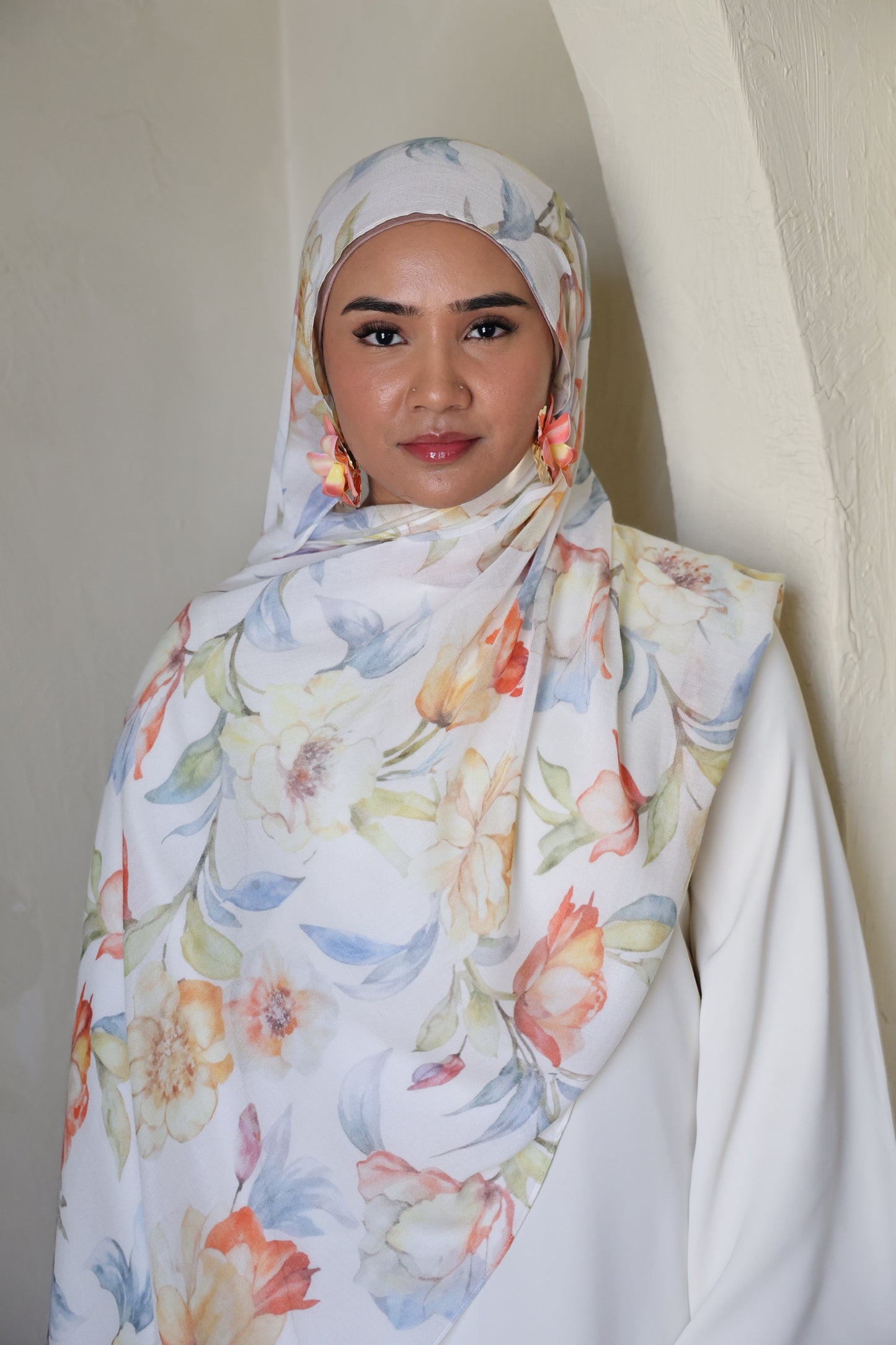 Whimsy Garden Modal Hijab