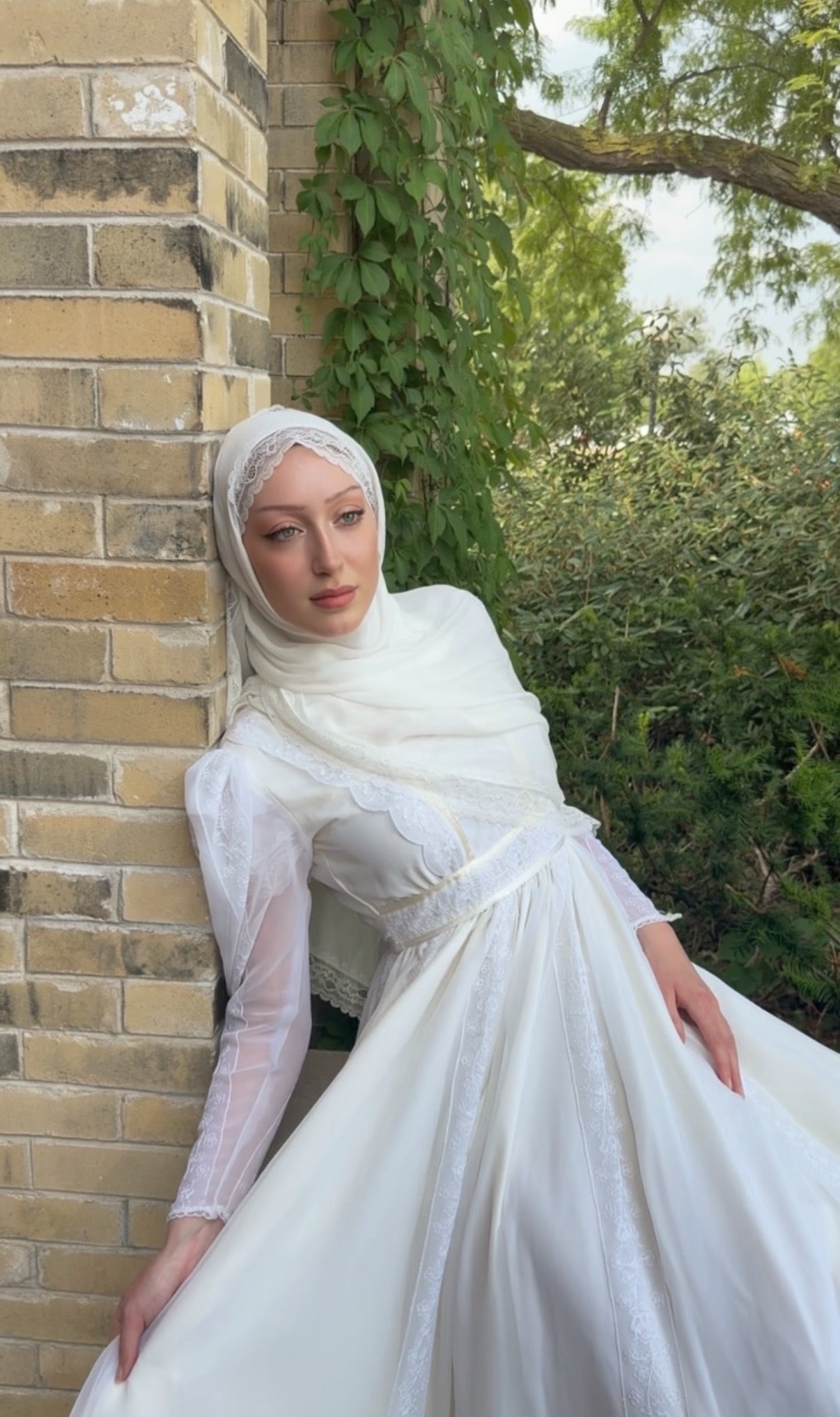 Meringue Lace Modal Hijab