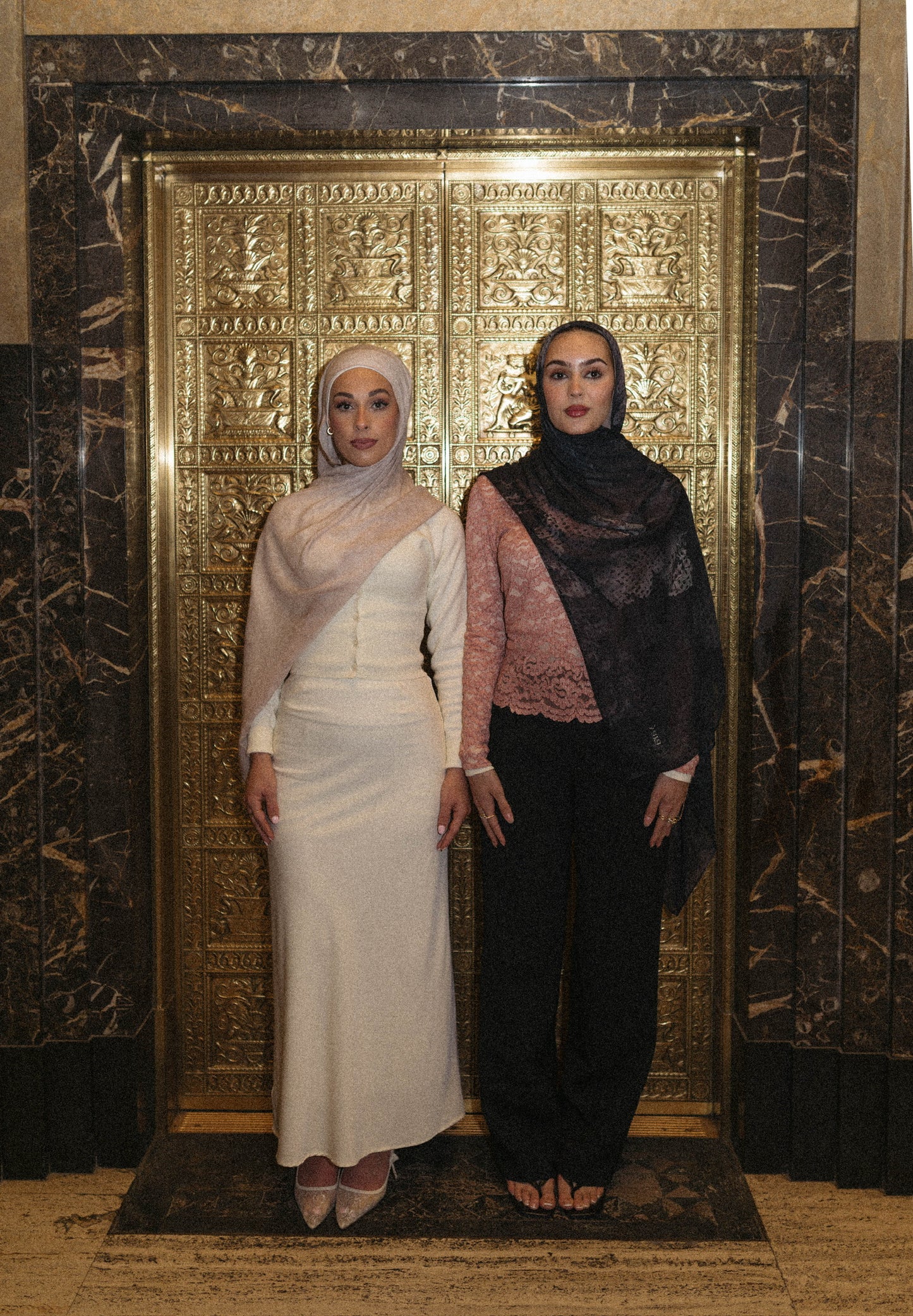 Blush Fleur Modal Hijab
