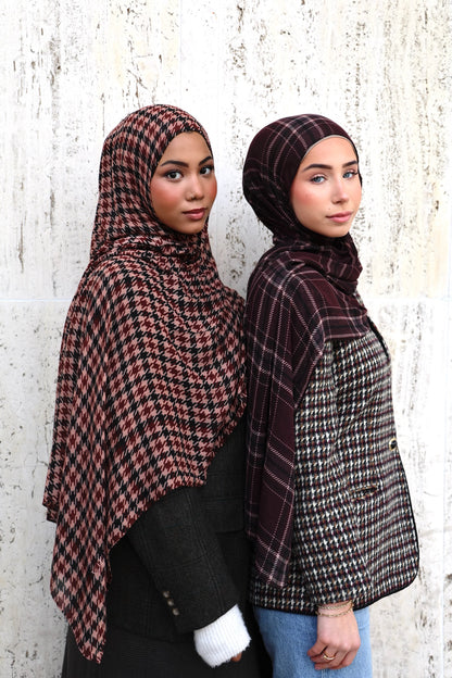 Ginger Plum Modal Hijab