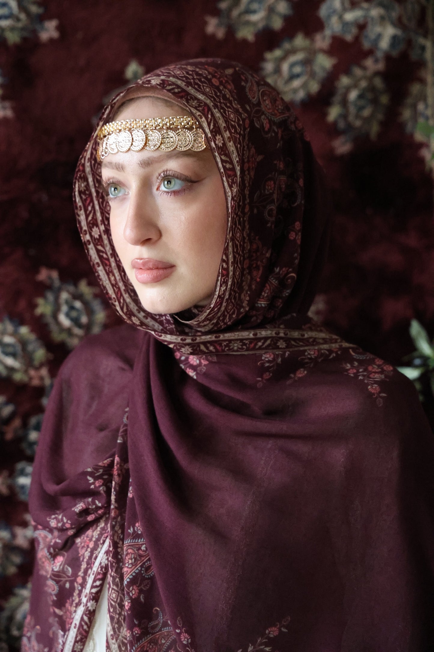 Pomegranate Groves Modal Hijab