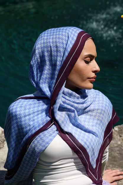 Indigo Waters Modal Hijab