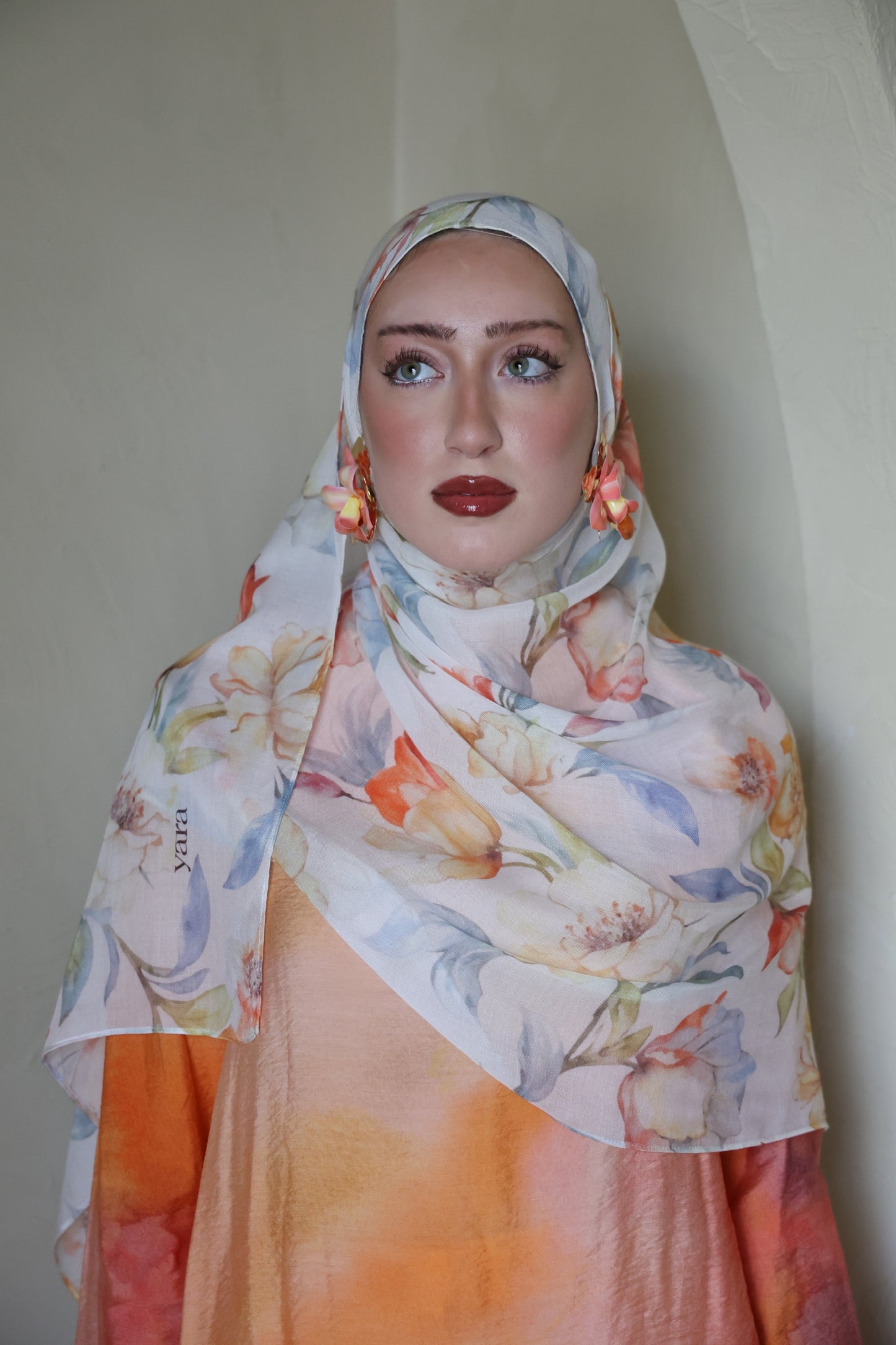 Whimsy Garden Modal Hijab