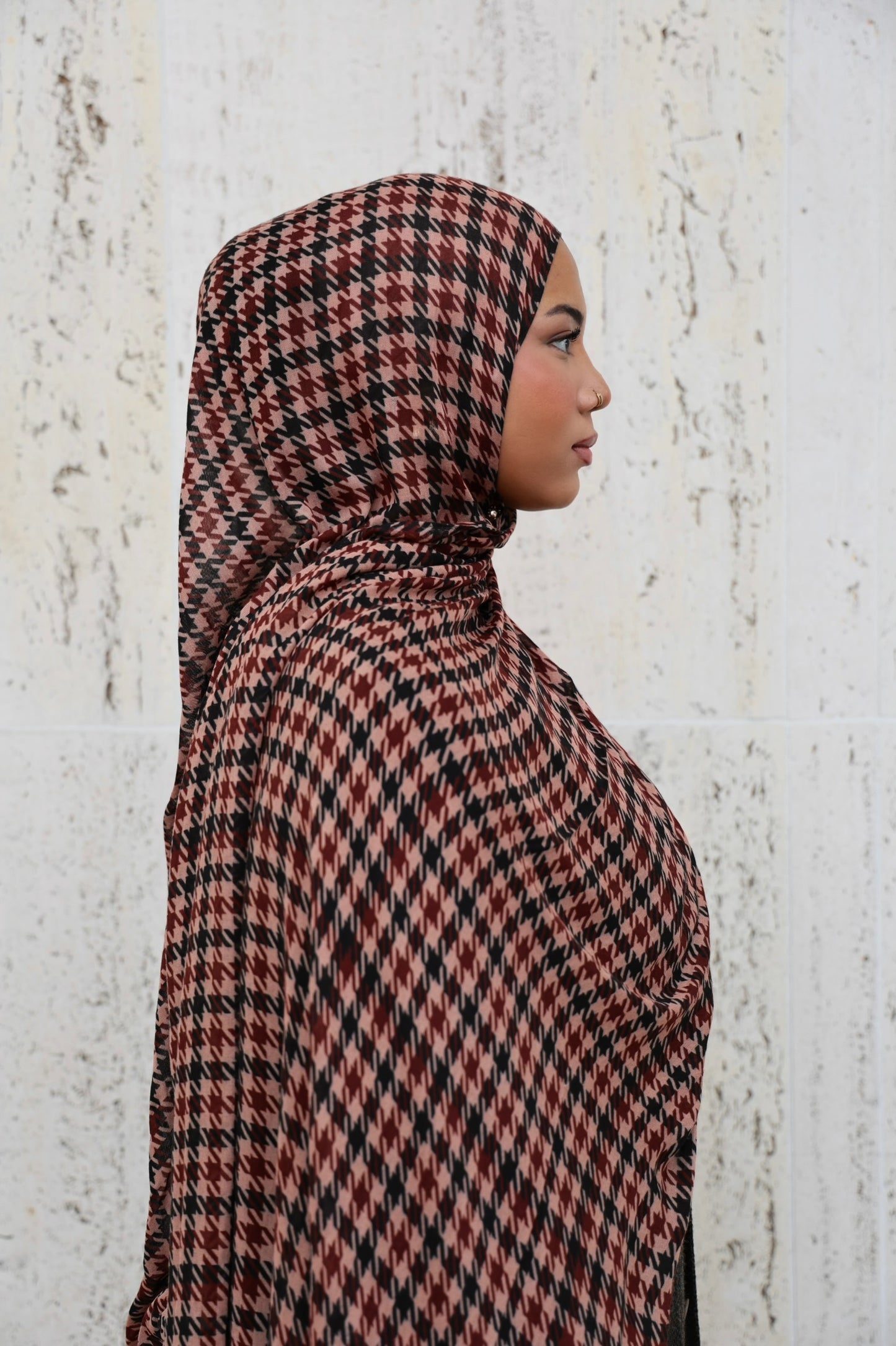 Ginger Plum Modal Hijab