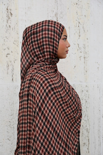 Ginger Plum Modal Hijab