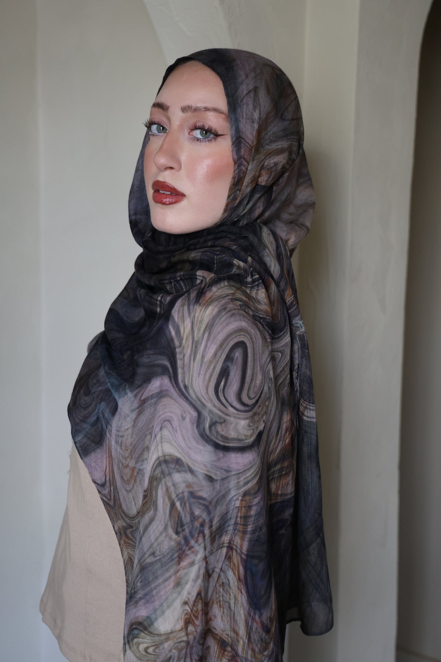 Sanaa Stones Modal Hijab