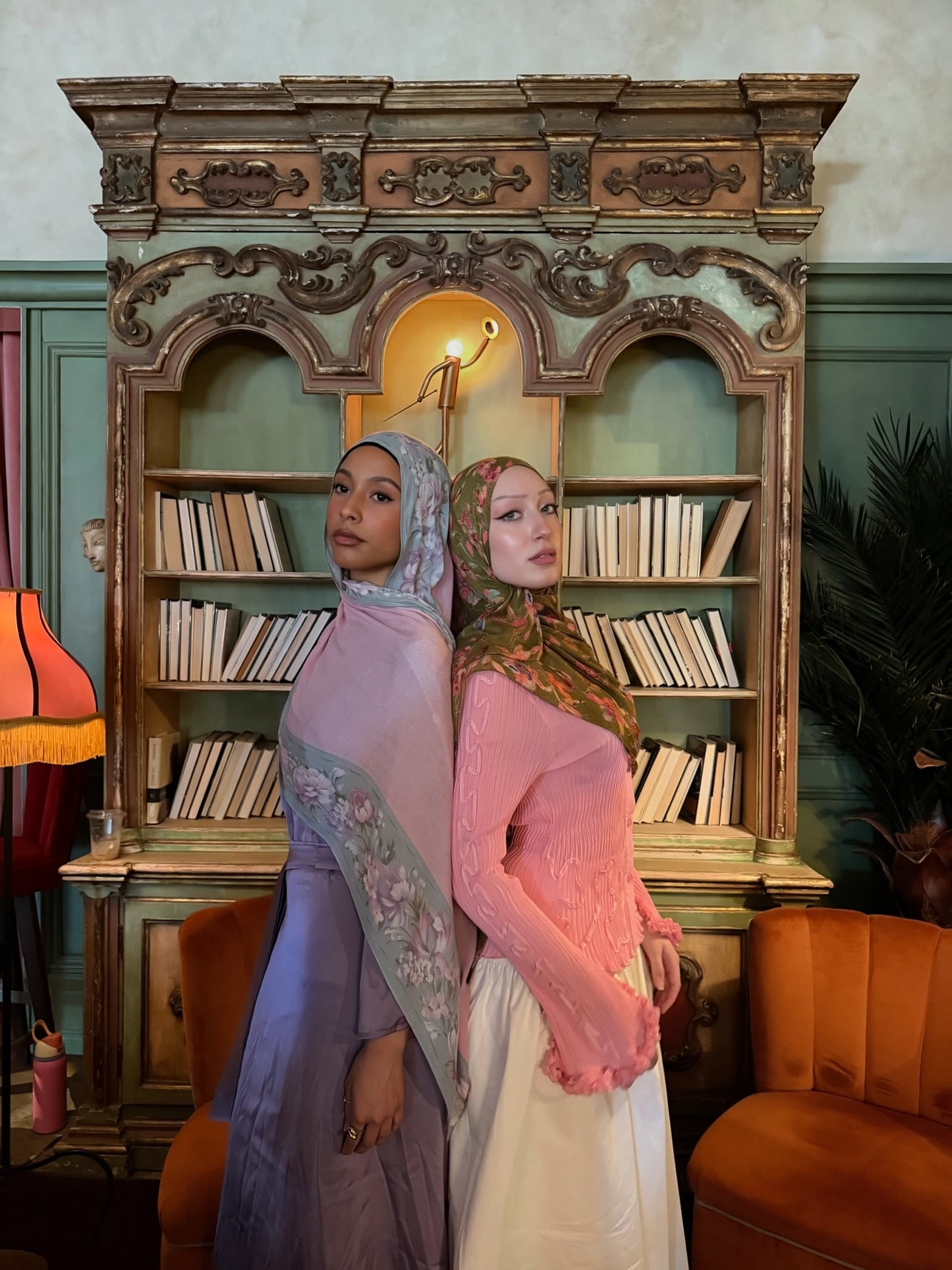 Peony Meadows Modal Hijab