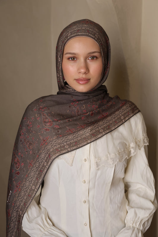 Olive Groves Modal Hijab