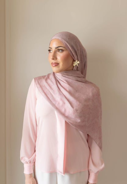 Pink Sea Modal Hijab