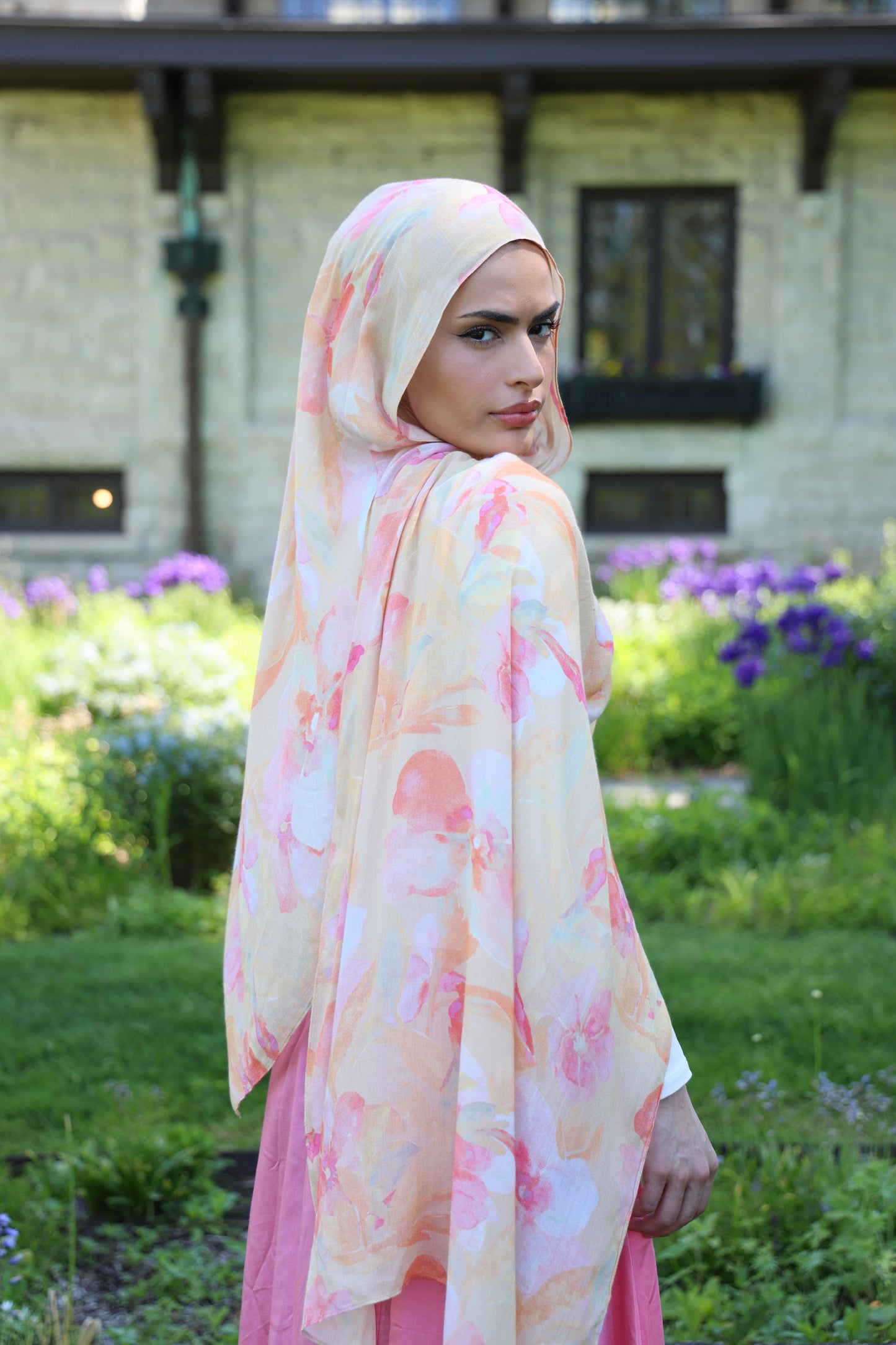 Peach Nectar Modal Hijab