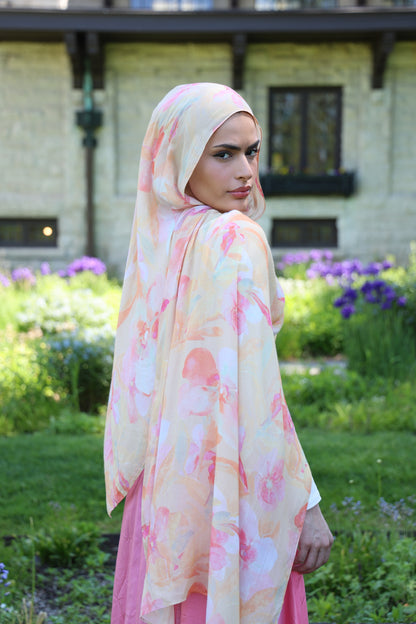 Peach Nectar Modal Hijab