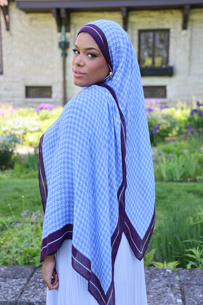 Indigo Waters Modal Hijab