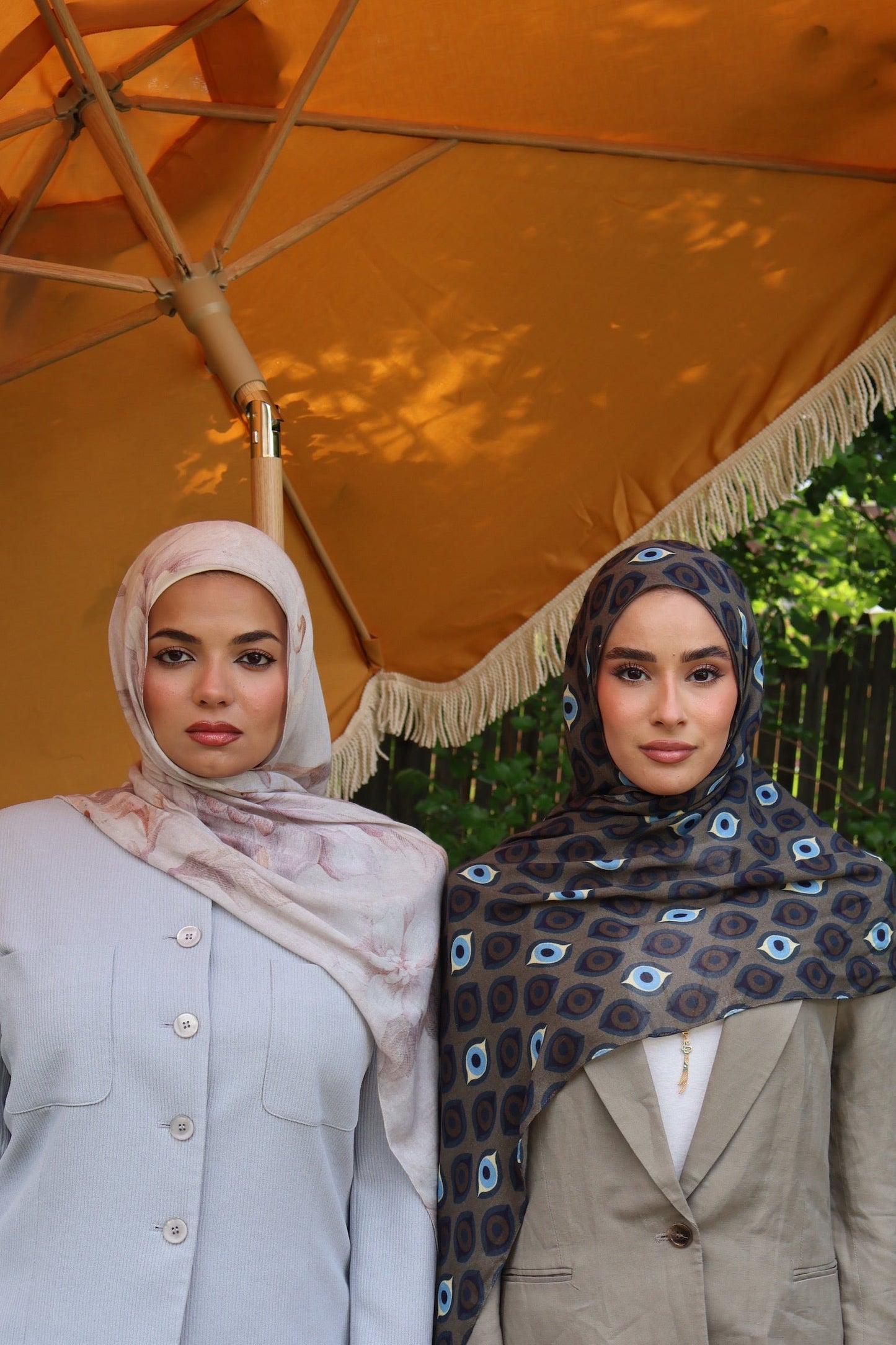 Peacock In Flight Modal Hijab