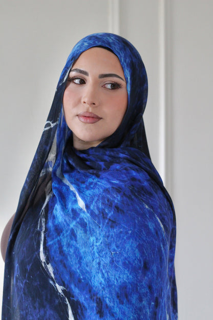 Blue Moon Latte Modal Hijab