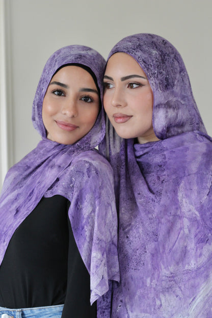 Lavender Latte Modal Hijab