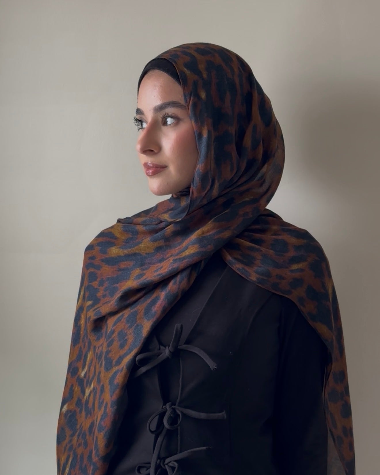 Mini Orange Leopard Sample