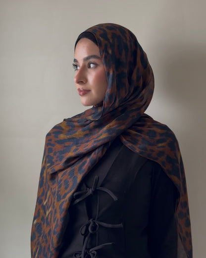 Mini Orange Leopard Sample
