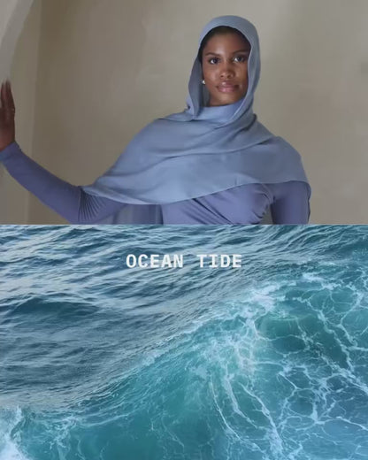 Ocean Tide Modal Hijab