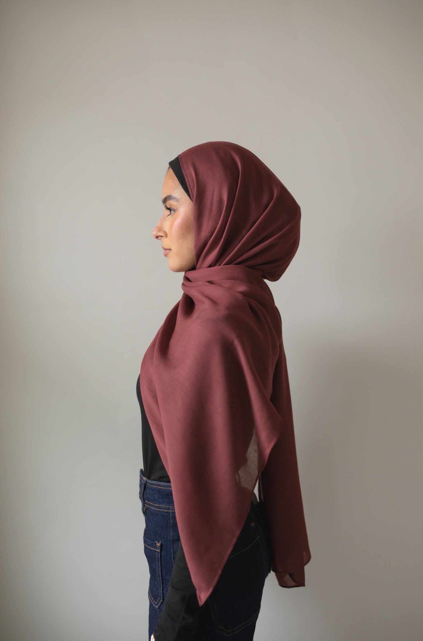 Pomegranate Modal Hijab